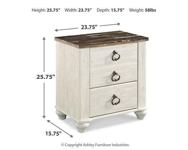 Willowton Bedroom Set - Ideal Furniture (Fresno,CA)