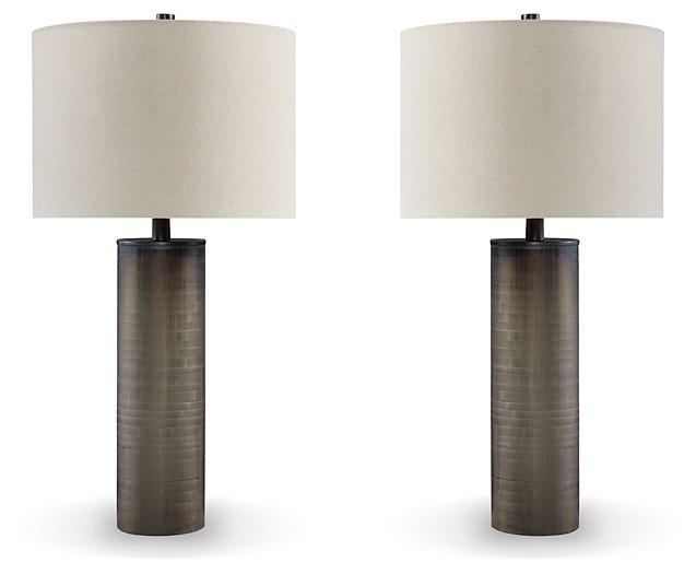 Dingerly Lamp Set - Ideal Furniture (Fresno,CA)