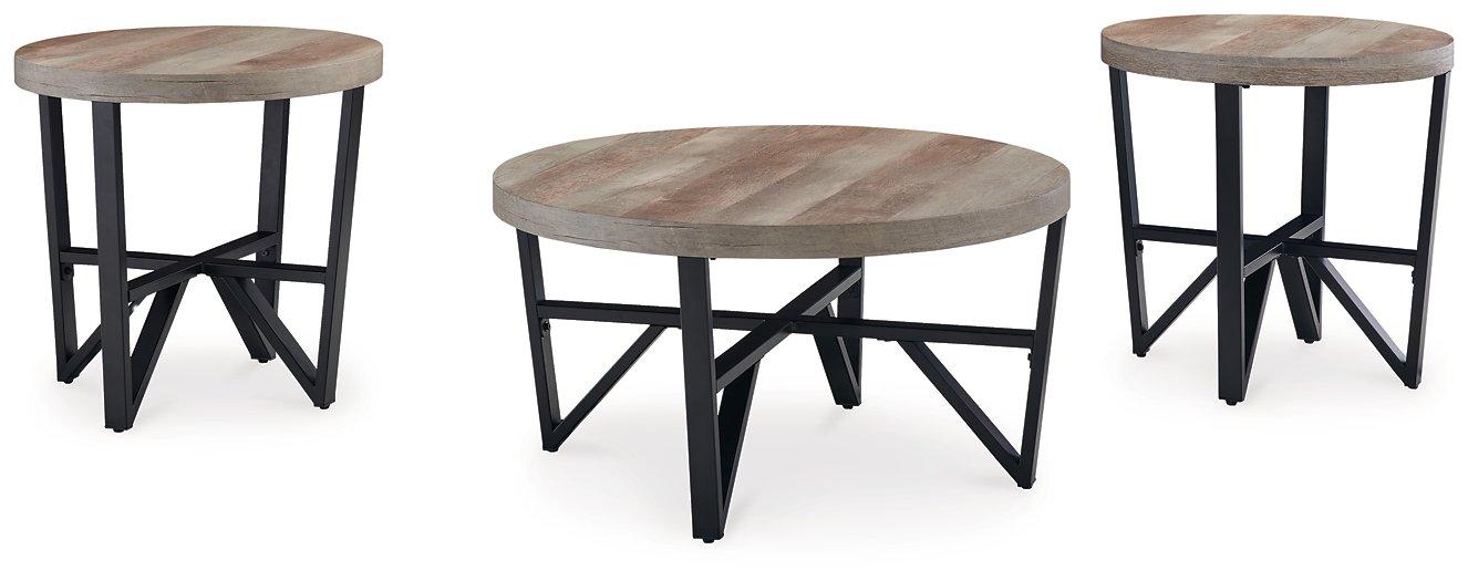 Deanlee Table (Set of 3) - Ideal Furniture (Fresno,CA)