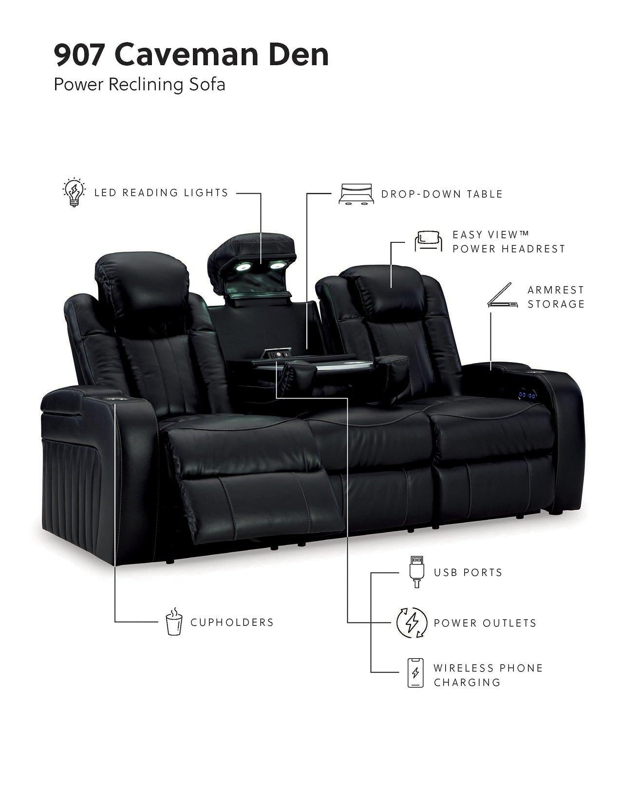 Caveman Den Upholstery Package - Ideal Furniture (Fresno,CA)