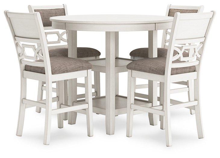 Erinberg Counter Height Dining Table and 4 Barstools (Set of 5) - Ideal Furniture (Fresno,CA)