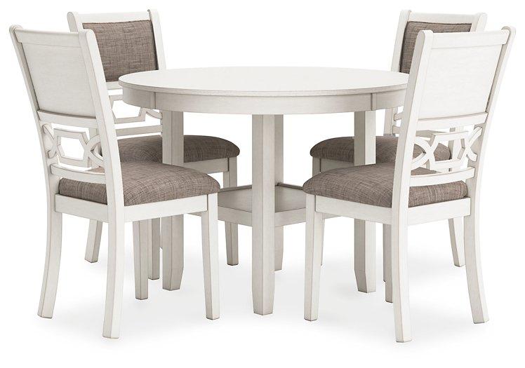 Erinberg Dining Table and 4 Chairs (Set of 5) - Ideal Furniture (Fresno,CA)