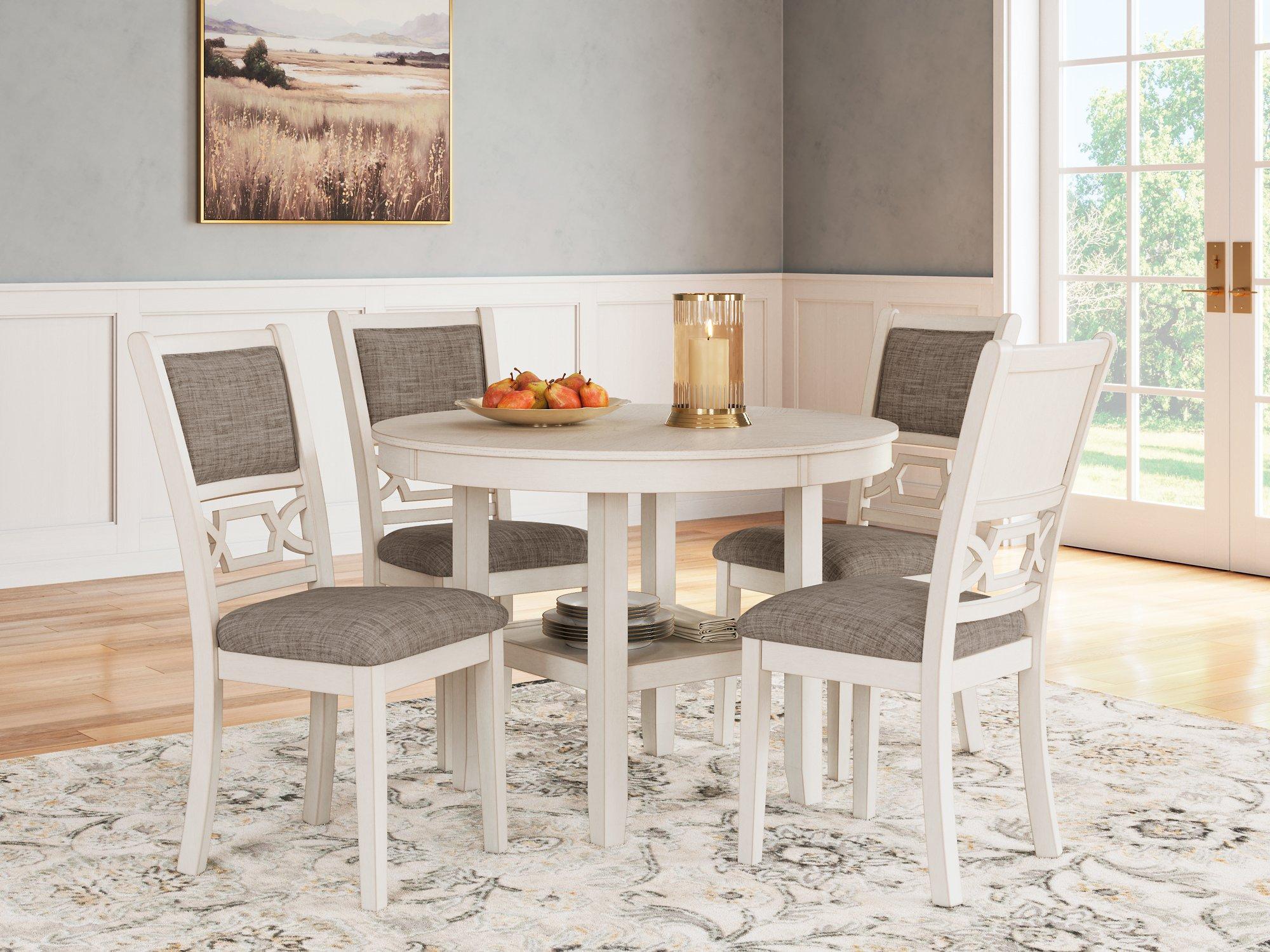 Erinberg Dining Table and 4 Chairs (Set of 5) - Ideal Furniture (Fresno,CA)