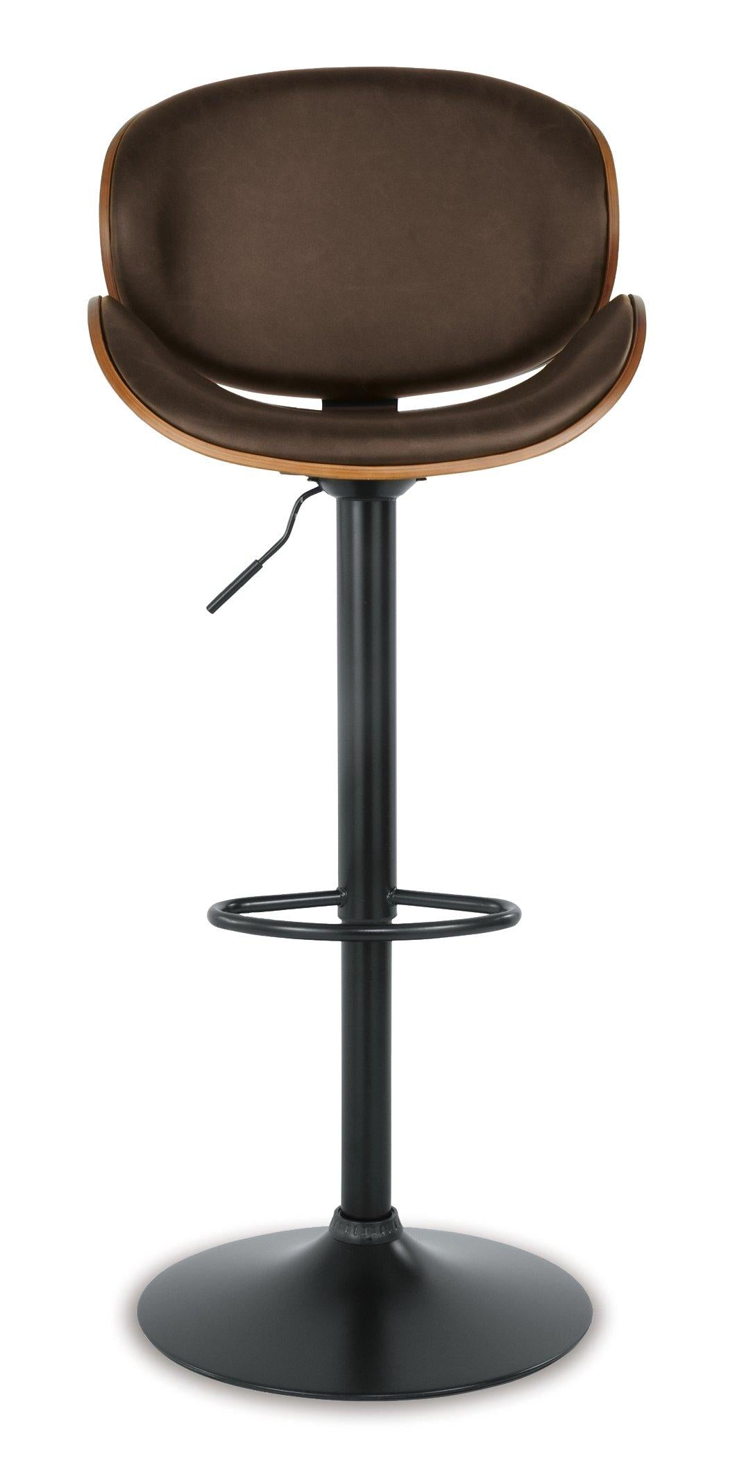 Bellatier Adjustable Height Bar Stool - Ideal Furniture (Fresno,CA)