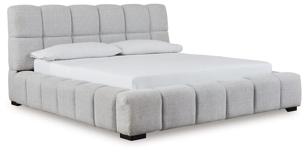 Grendusk Upholstered Bed - Ideal Furniture (Fresno,CA)