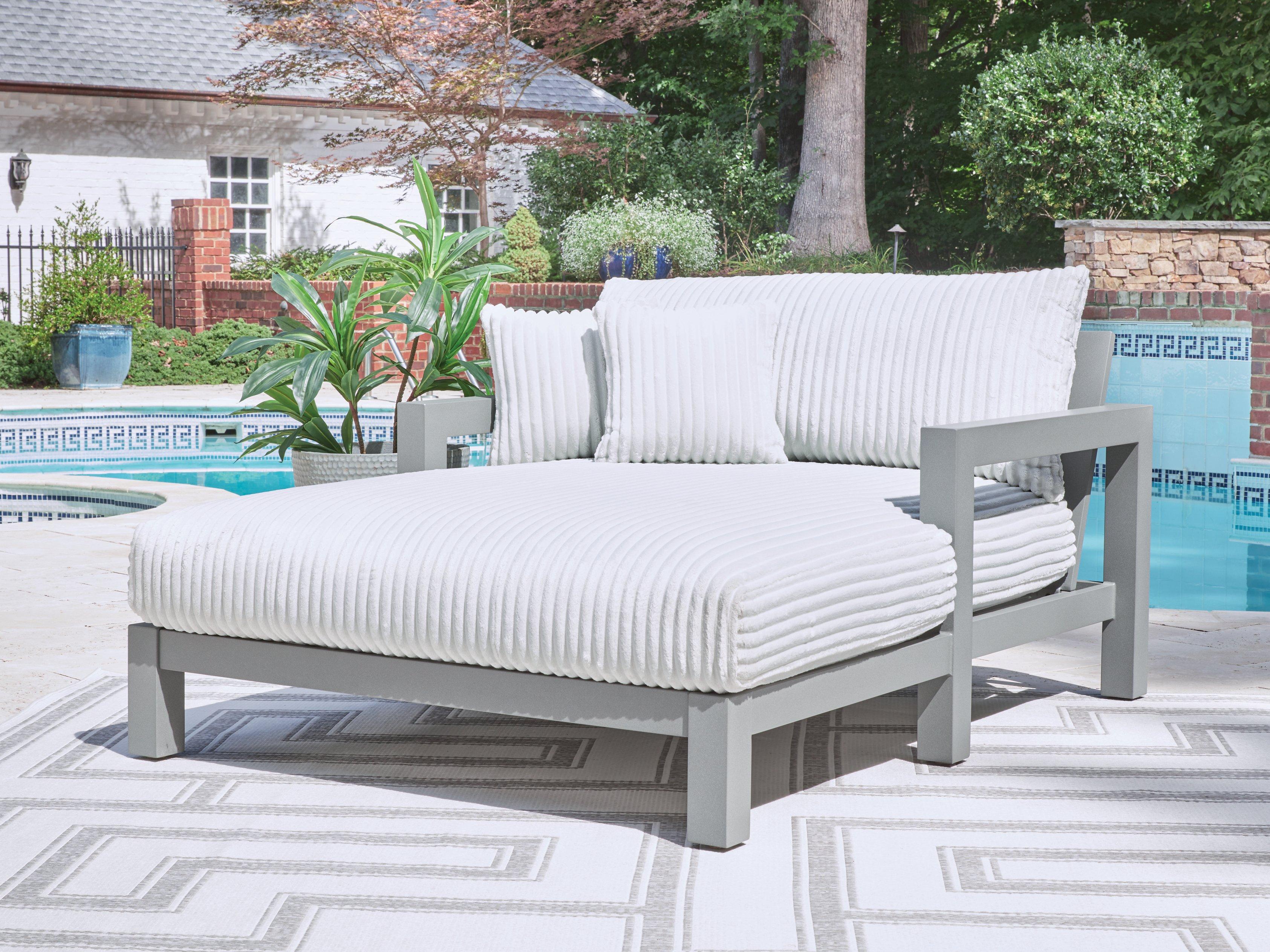 Hurley Park Outdoor Chaise Lounge with Cushion - Ideal Furniture (Fresno,CA)