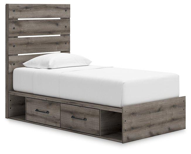 Graystorm Bed with Storage - Ideal Furniture (Fresno,CA)