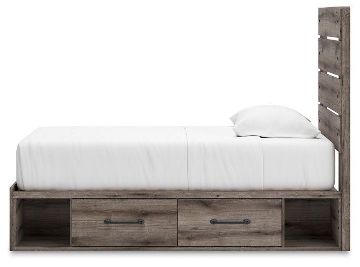 Graystorm Bed with Storage - Ideal Furniture (Fresno,CA)