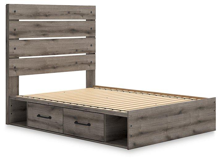 Graystorm Bed with Storage - Ideal Furniture (Fresno,CA)