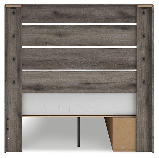 Graystorm Bed with Storage - Ideal Furniture (Fresno,CA)