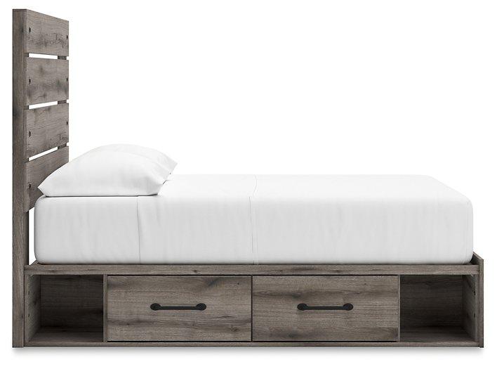 Graystorm Bed with Storage - Ideal Furniture (Fresno,CA)