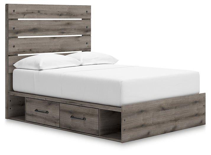 Graystorm Bed with Storage - Ideal Furniture (Fresno,CA)