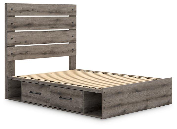 Graystorm Bed with Storage - Ideal Furniture (Fresno,CA)