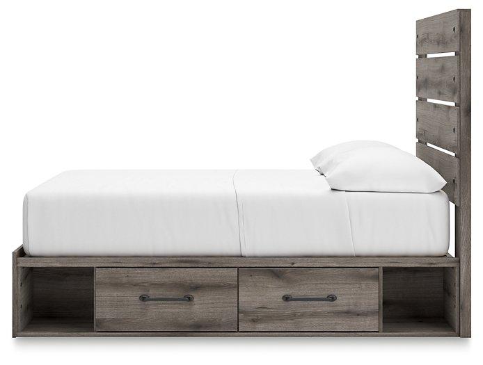 Graystorm Bed with Storage - Ideal Furniture (Fresno,CA)
