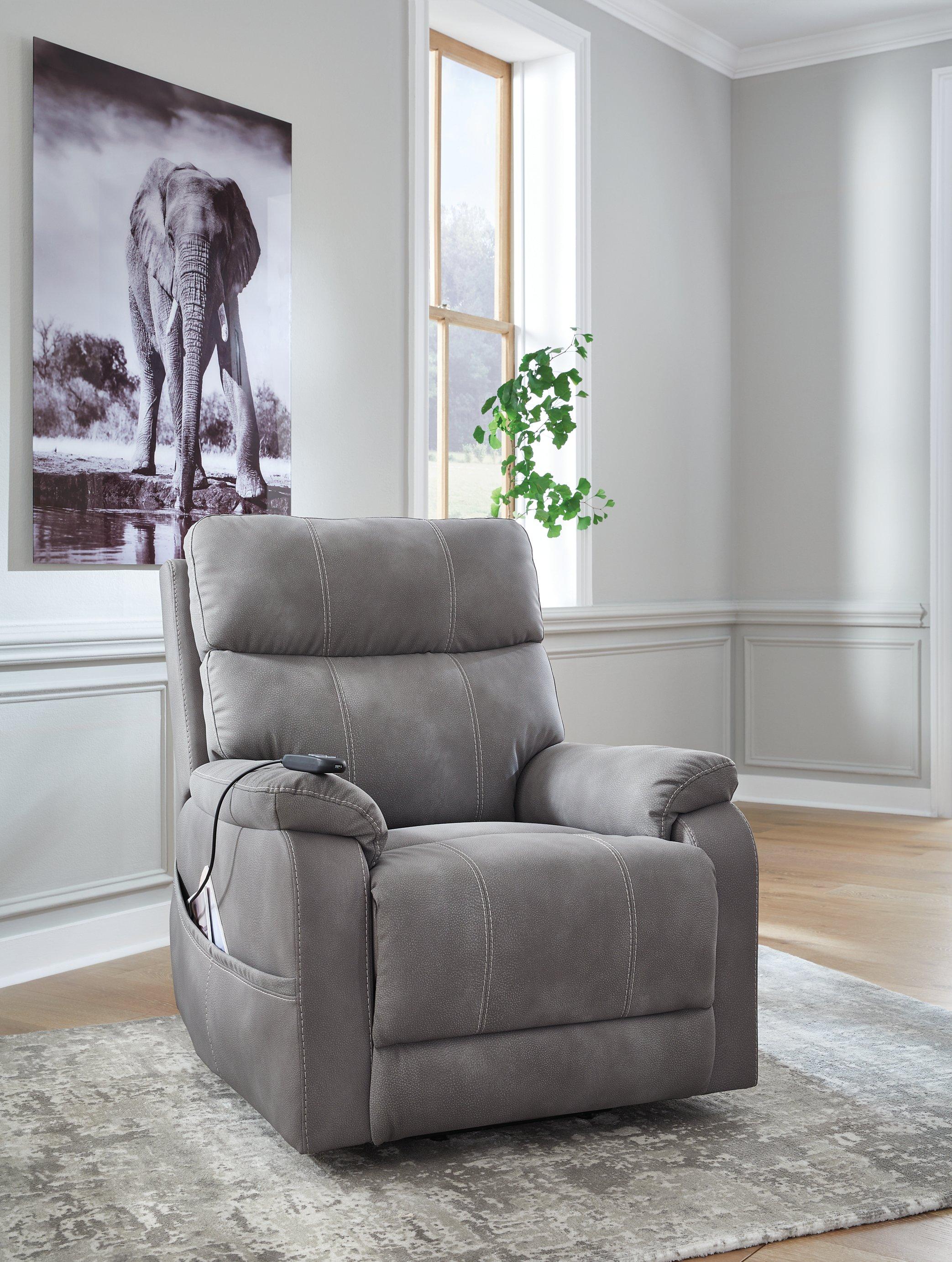 Next-Gen Durapella Power Lift Recliner - Ideal Furniture (Fresno,CA)