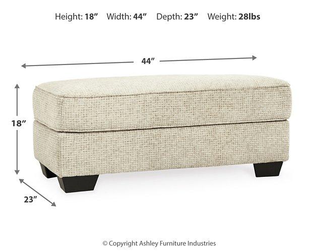 Monaghan Oversized Chair and Ottoman - Ideal Furniture (Fresno,CA)