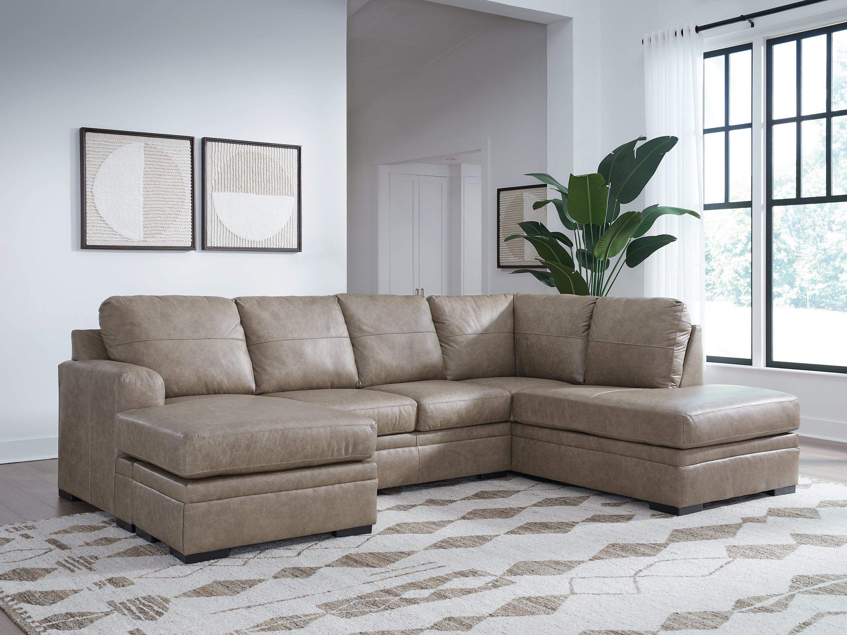 Amuleto Sectional with Chaise - Ideal Furniture (Fresno,CA)