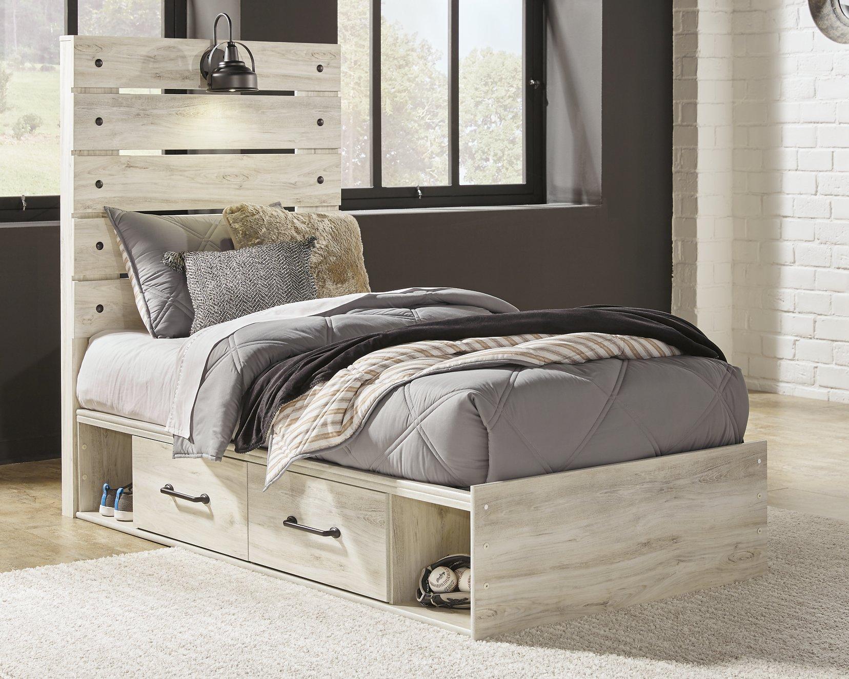 Cambeck Bed with 2 Storage Drawers - Ideal Furniture (Fresno,CA)
