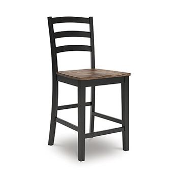 Wildenauer Counter Height Barstool - Ideal Furniture (Fresno,CA)