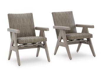 Cliff Trails Outdoor Rocking Arm Chair (Set of 2) - Ideal Furniture (Fresno,CA)