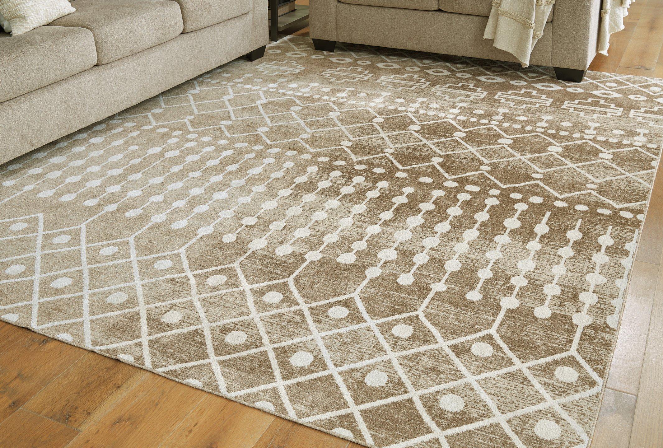 Bunchly 7'10" x 10'3" Washable Rug - Ideal Furniture (Fresno,CA)