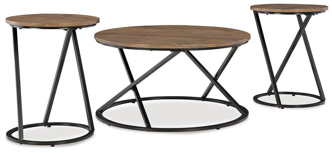 Cassbryn Table (Set of 3) - Ideal Furniture (Fresno,CA)