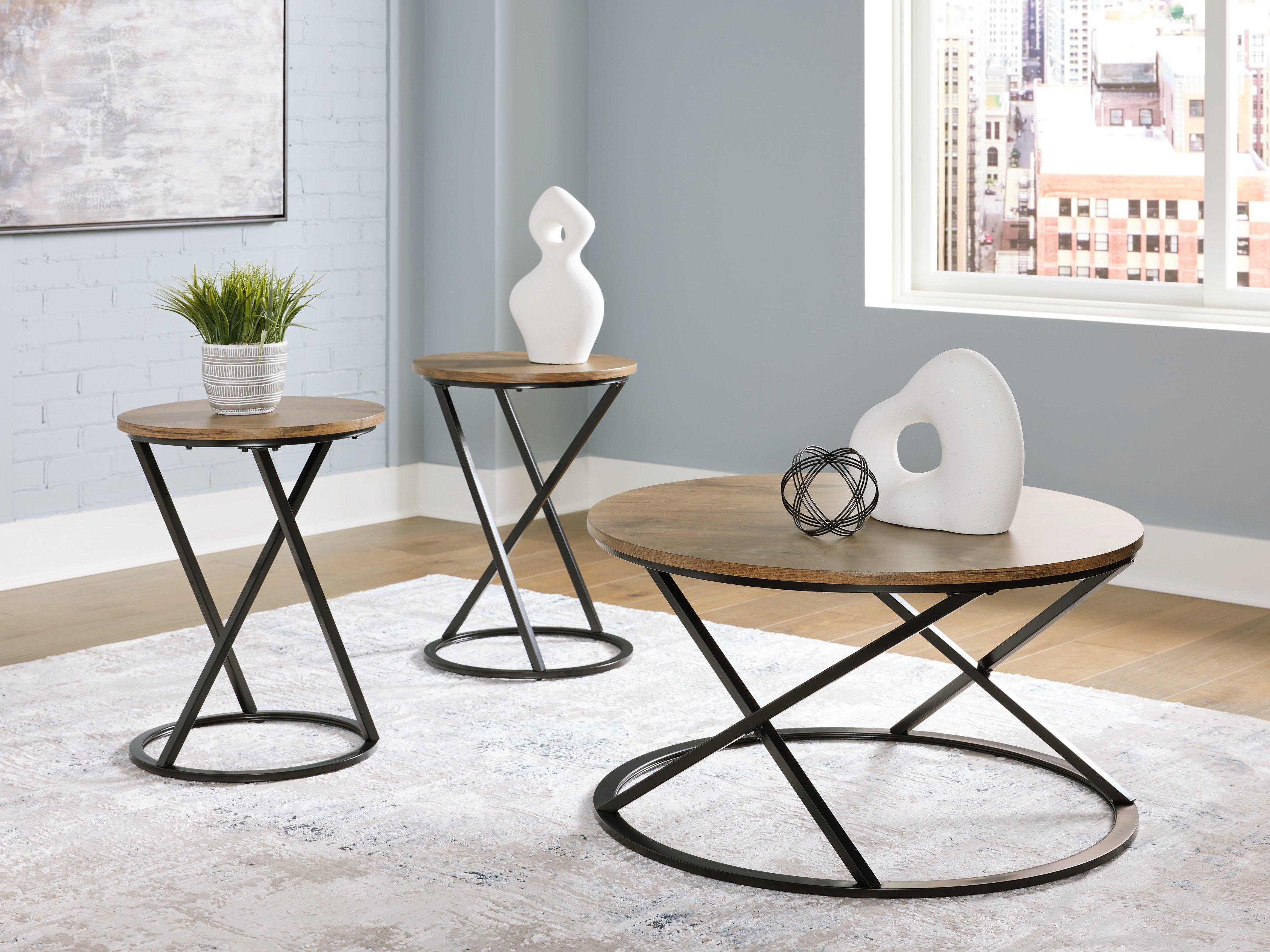 Cassbryn Table (Set of 3) - Ideal Furniture (Fresno,CA)