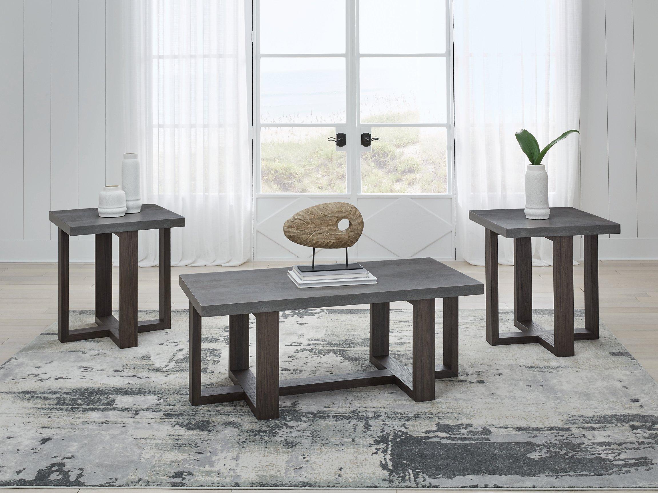 Dynnford Table (Set of 3) - Ideal Furniture (Fresno,CA)