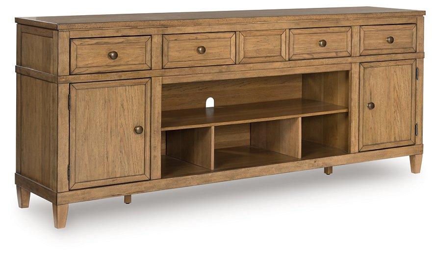 Sharlance 81" TV Stand - Ideal Furniture (Fresno,CA)