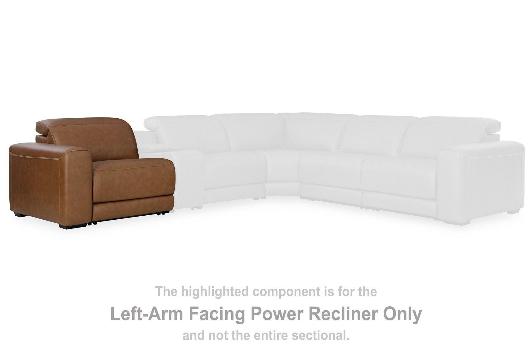 Magic Man Power Reclining Sectional Sofa - Ideal Furniture (Fresno,CA)