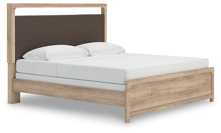 Kinlanni Upholstered Bed - Ideal Furniture (Fresno,CA)