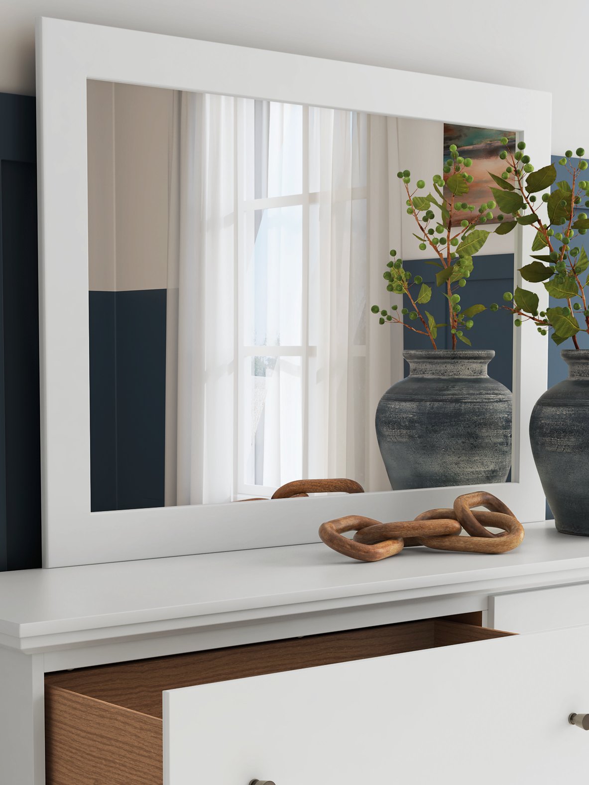 Bostwick Shoals Bedroom Mirror - Ideal Furniture (Fresno,CA)