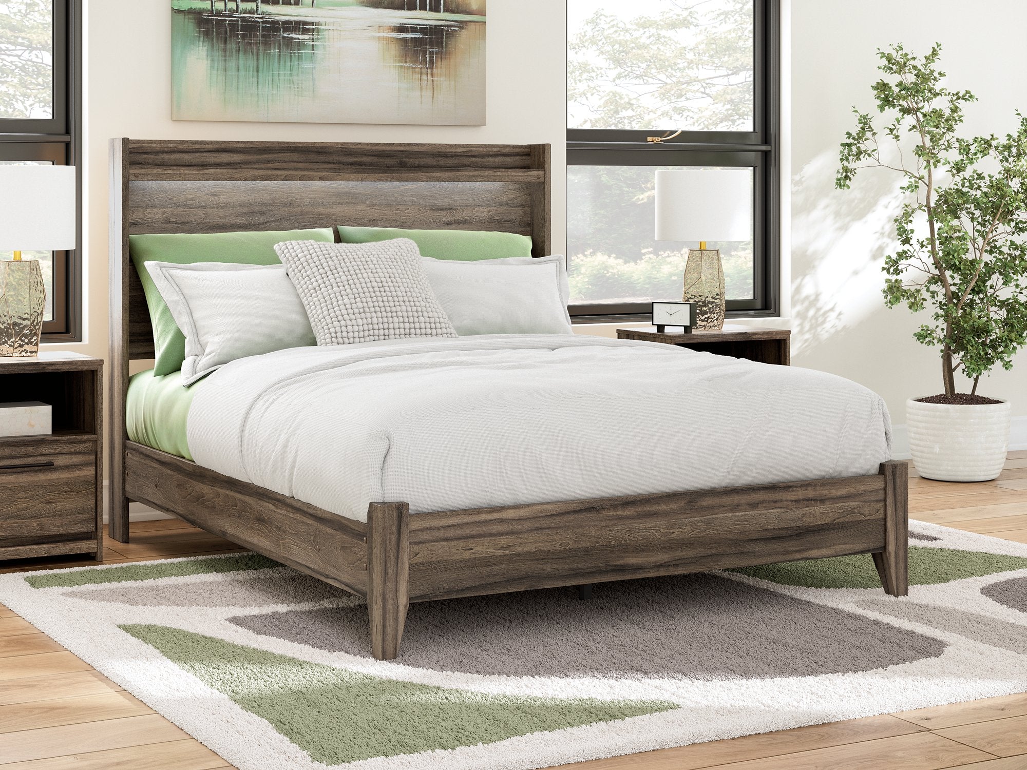 Elbrim Bed - Ideal Furniture (Fresno,CA)