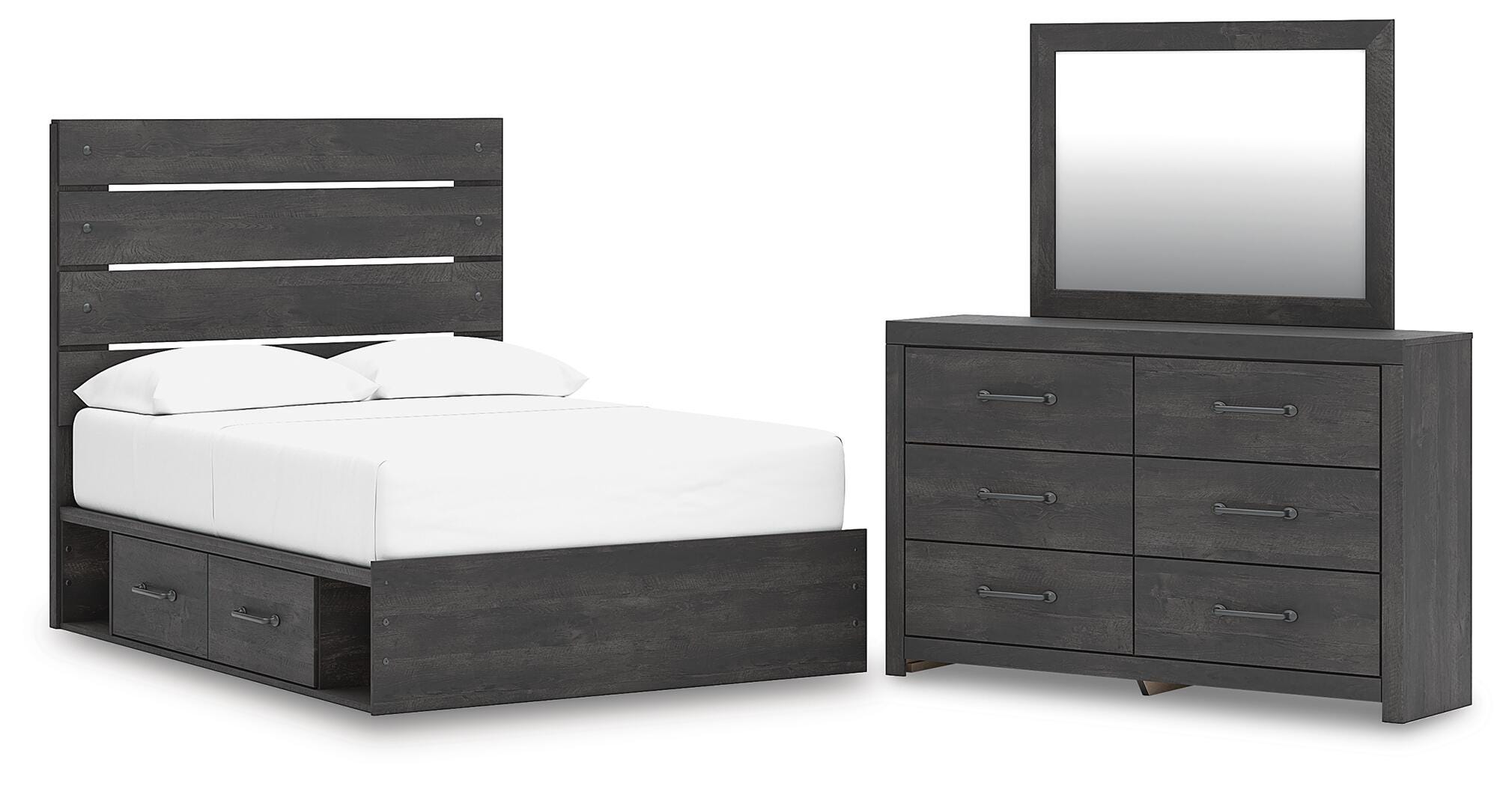 Hollivern Bedroom Set - Ideal Furniture (Fresno,CA)