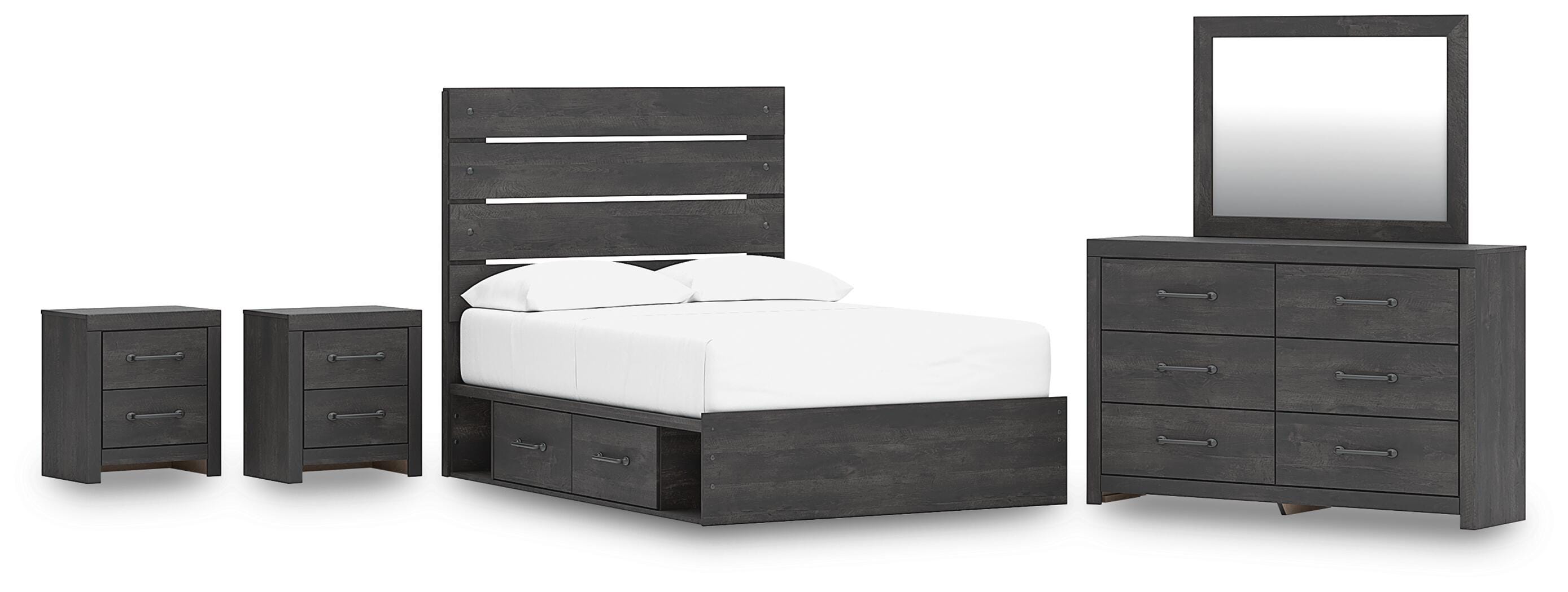 Hollivern Bedroom Set - Ideal Furniture (Fresno,CA)