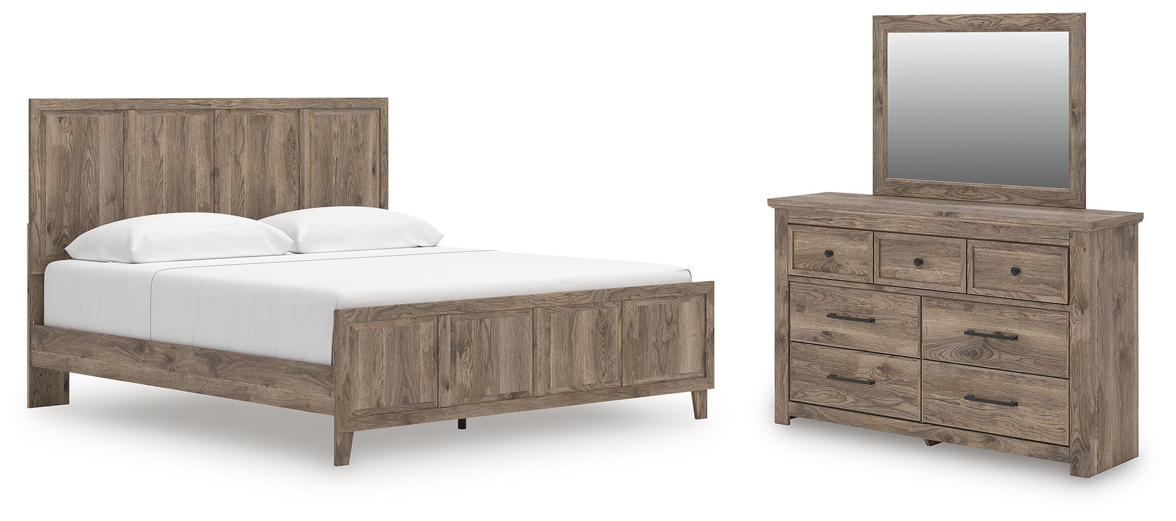 Rusticott Bedroom Set - Ideal Furniture (Fresno,CA)