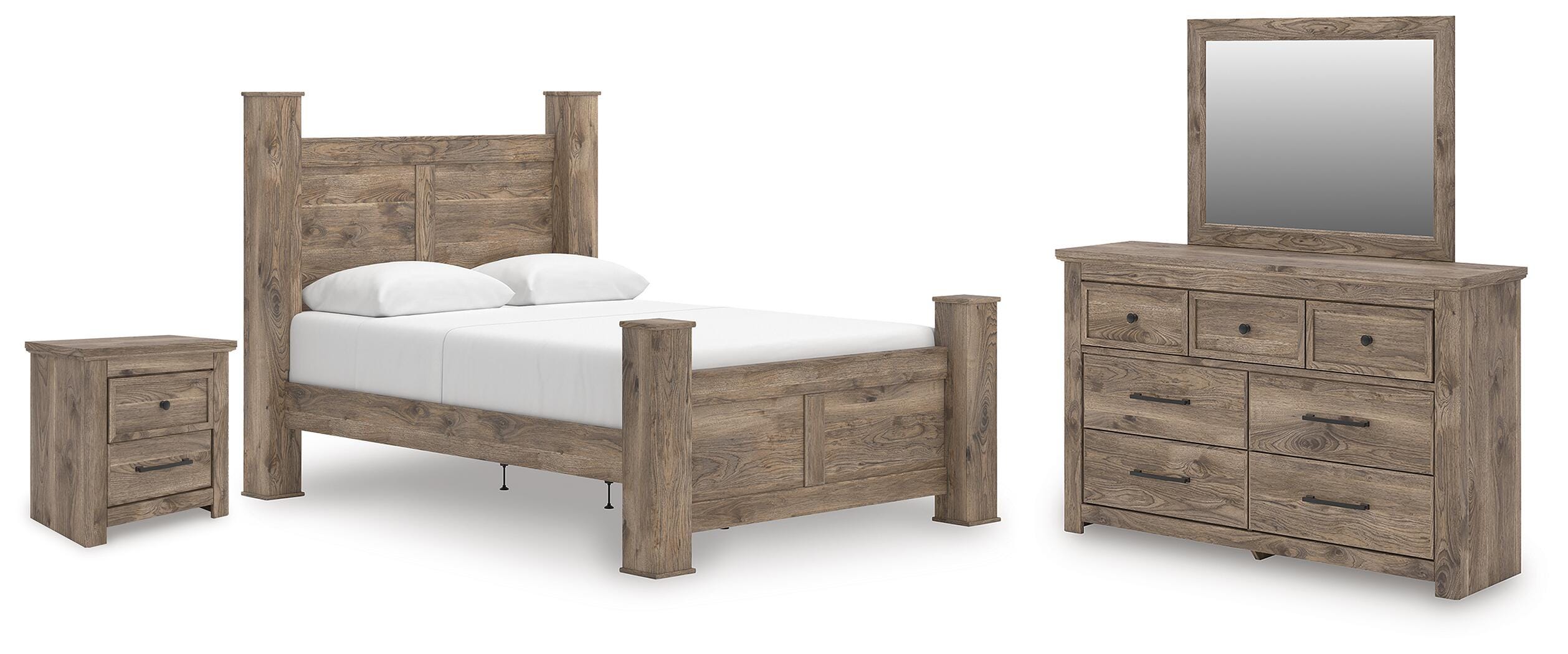 Rusticott Bedroom Set - Ideal Furniture (Fresno,CA)