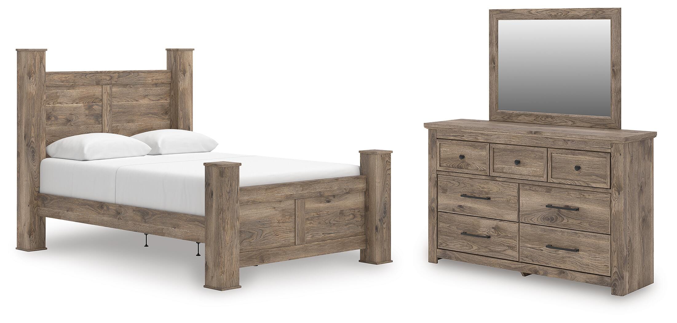 Rusticott Bedroom Set - Ideal Furniture (Fresno,CA)