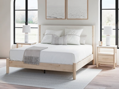 Cadmori Upholstered Bed - Ideal Furniture (Fresno,CA)