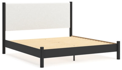 Cadmori Upholstered Bed - Ideal Furniture (Fresno,CA)