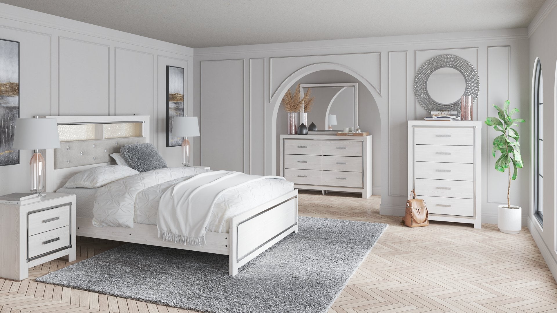 Altyra Bedroom Set - Ideal Furniture (Fresno,CA)
