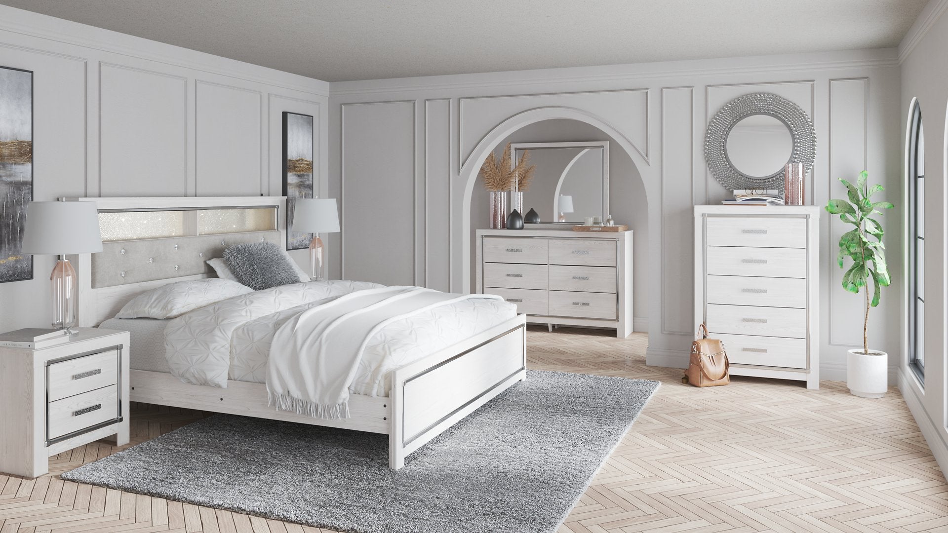 Altyra Bedroom Set - Ideal Furniture (Fresno,CA)
