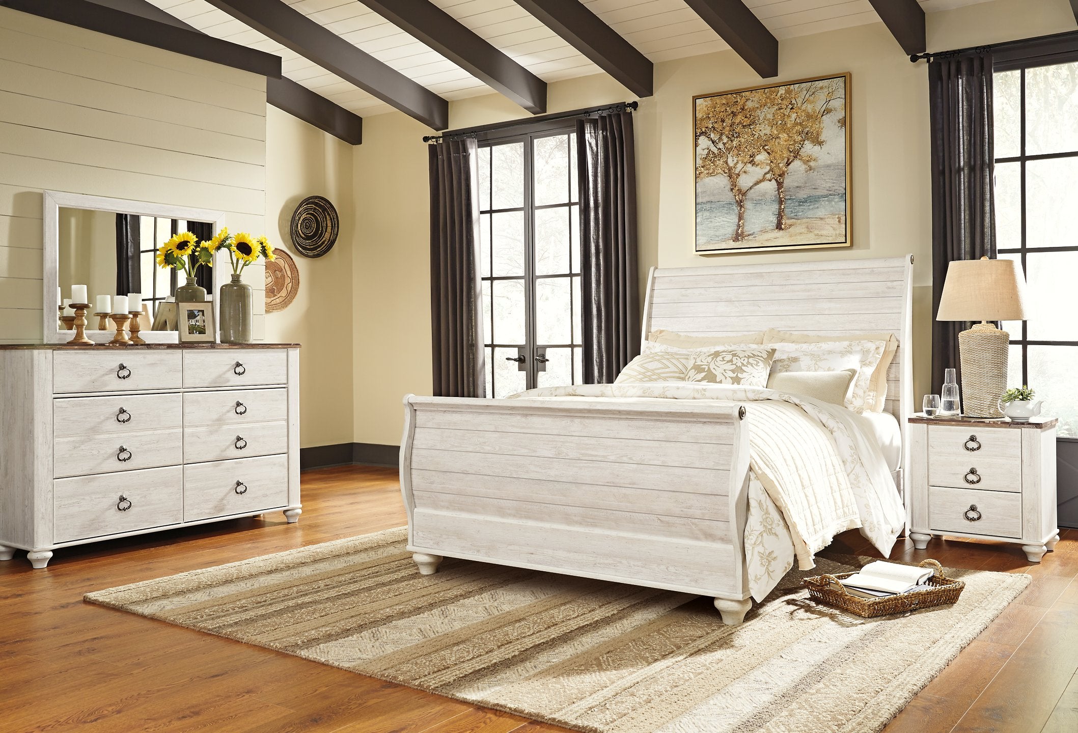 Willowton Bedroom Set - Ideal Furniture (Fresno,CA)