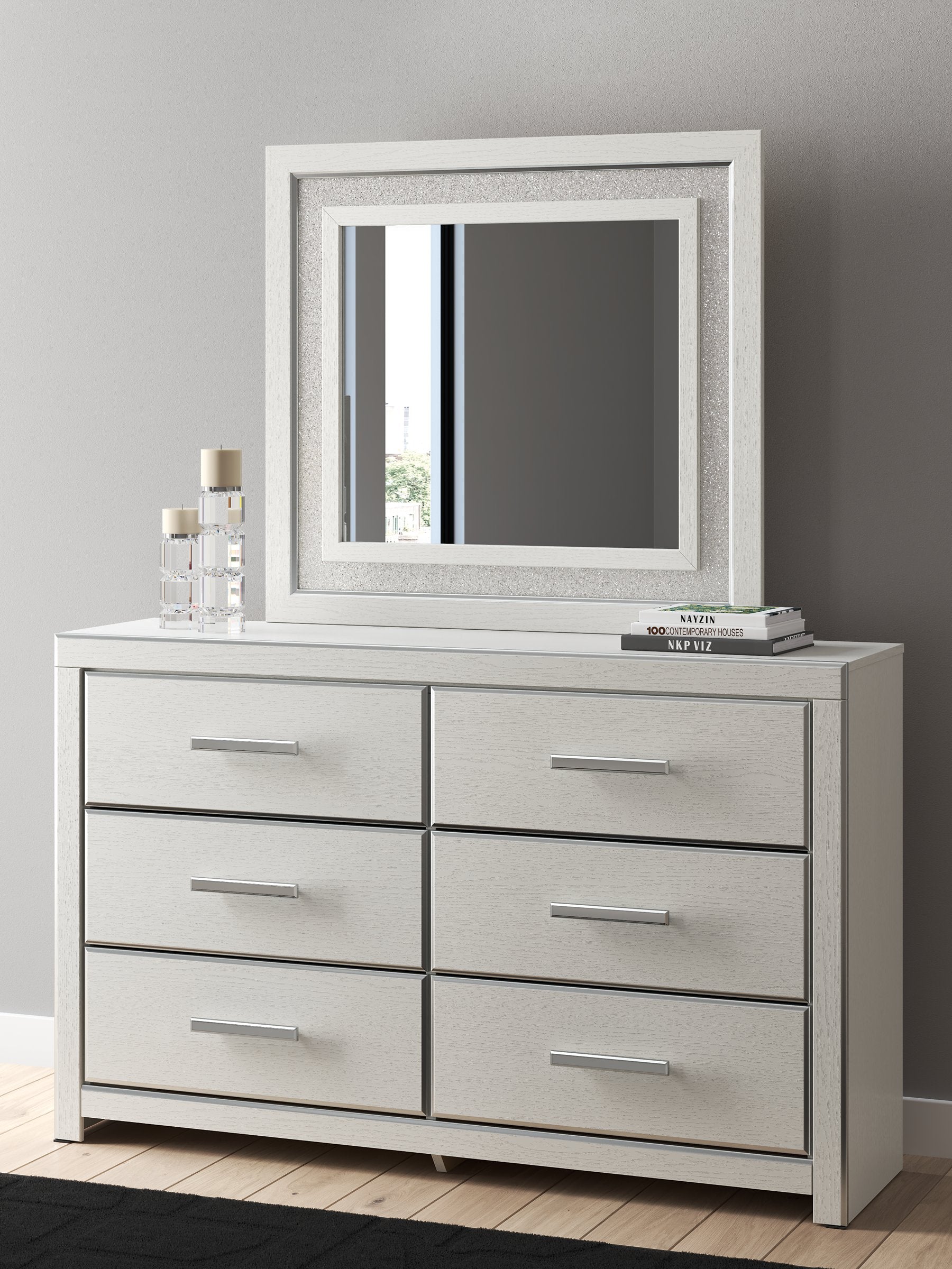 Zuraleus Dresser and Mirror - Ideal Furniture (Fresno,CA)