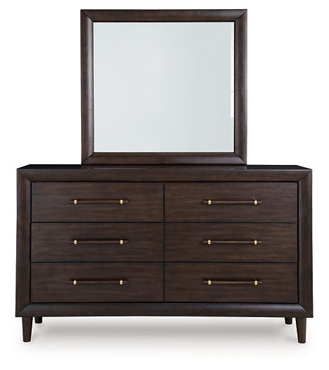 Dantenton Dresser and Mirror - Ideal Furniture (Fresno,CA)