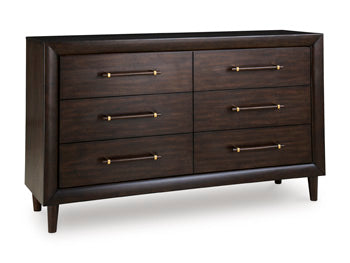 Dantenton Dresser and Mirror - Ideal Furniture (Fresno,CA)