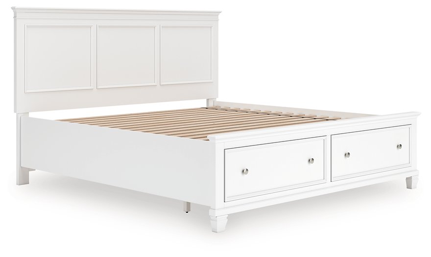 Fortman Panel Storage Bed - Ideal Furniture (Fresno,CA)