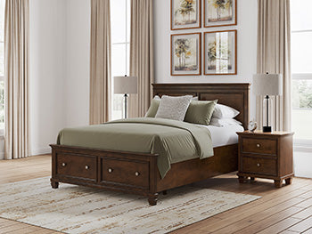 Danabrin Panel Storage Bed - Ideal Furniture (Fresno,CA)
