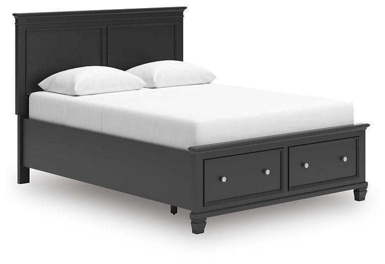 Lanolee Panel Storage Bed - Ideal Furniture (Fresno,CA)
