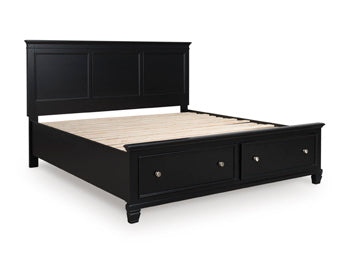 Lanolee Panel Storage Bed - Ideal Furniture (Fresno,CA)